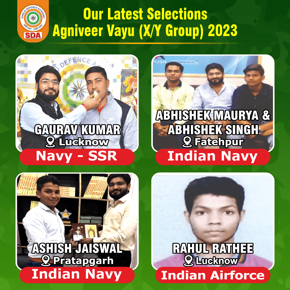 Selected candidates of Agniveer vayu in 2023