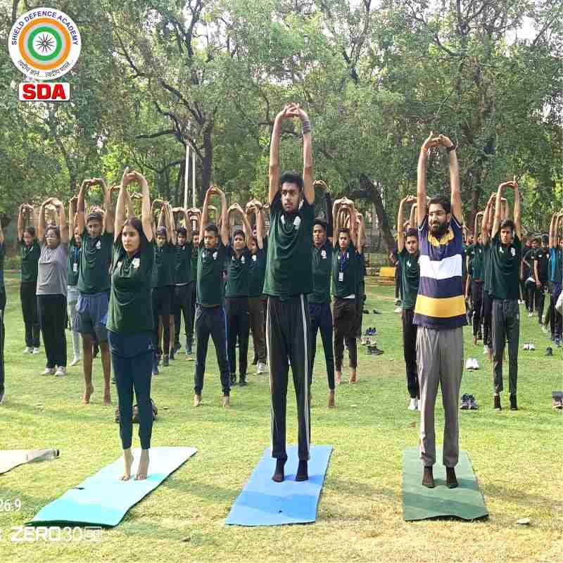 Best NDA coaching in Lucknow - YOGA DAY