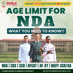 Age Limit for NDA 1 2025 What You Need to Know with Top NDA coaching in Lucknow
