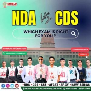 NDA vs CDS Comparison by Top NDA Coaching in Lucknow