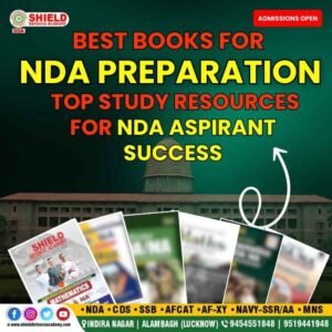 Best books for NDA preparation guide by Shield defence academy