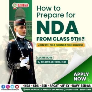 How to Prepare for NDA from Class 9th Join 9th NDA Foundation Course