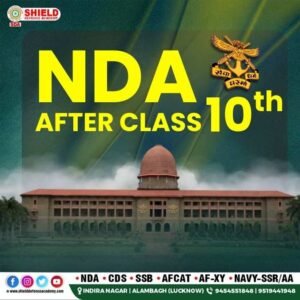 NDA AFTER 10th WITH Shield defence academy