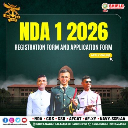 NDA 1 2026 Registration Form and Application form Apply Online