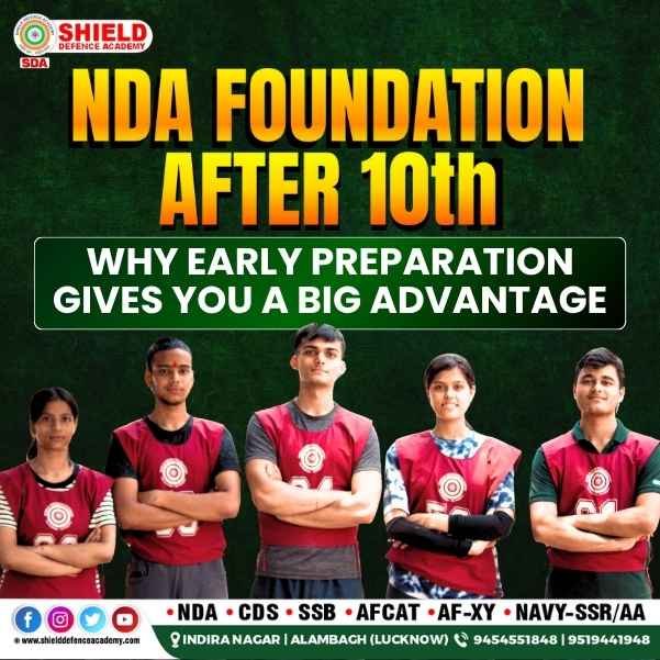 NDA Foundation After 10th – Why Early Preparation Gives You a Big Advantage