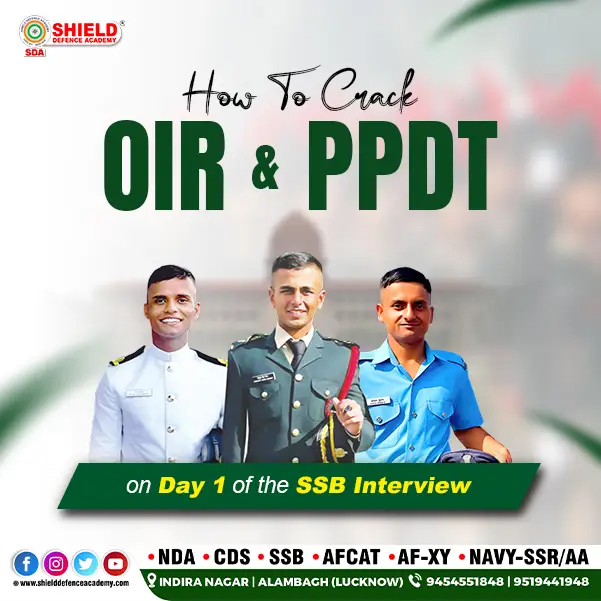 How to Crack OIR & PPDT on Day 1 of the SSB Interview